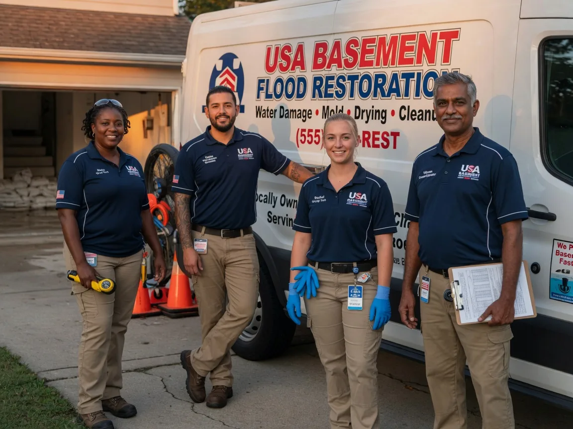 Basement Flood Cleanup company in Francitas, TX